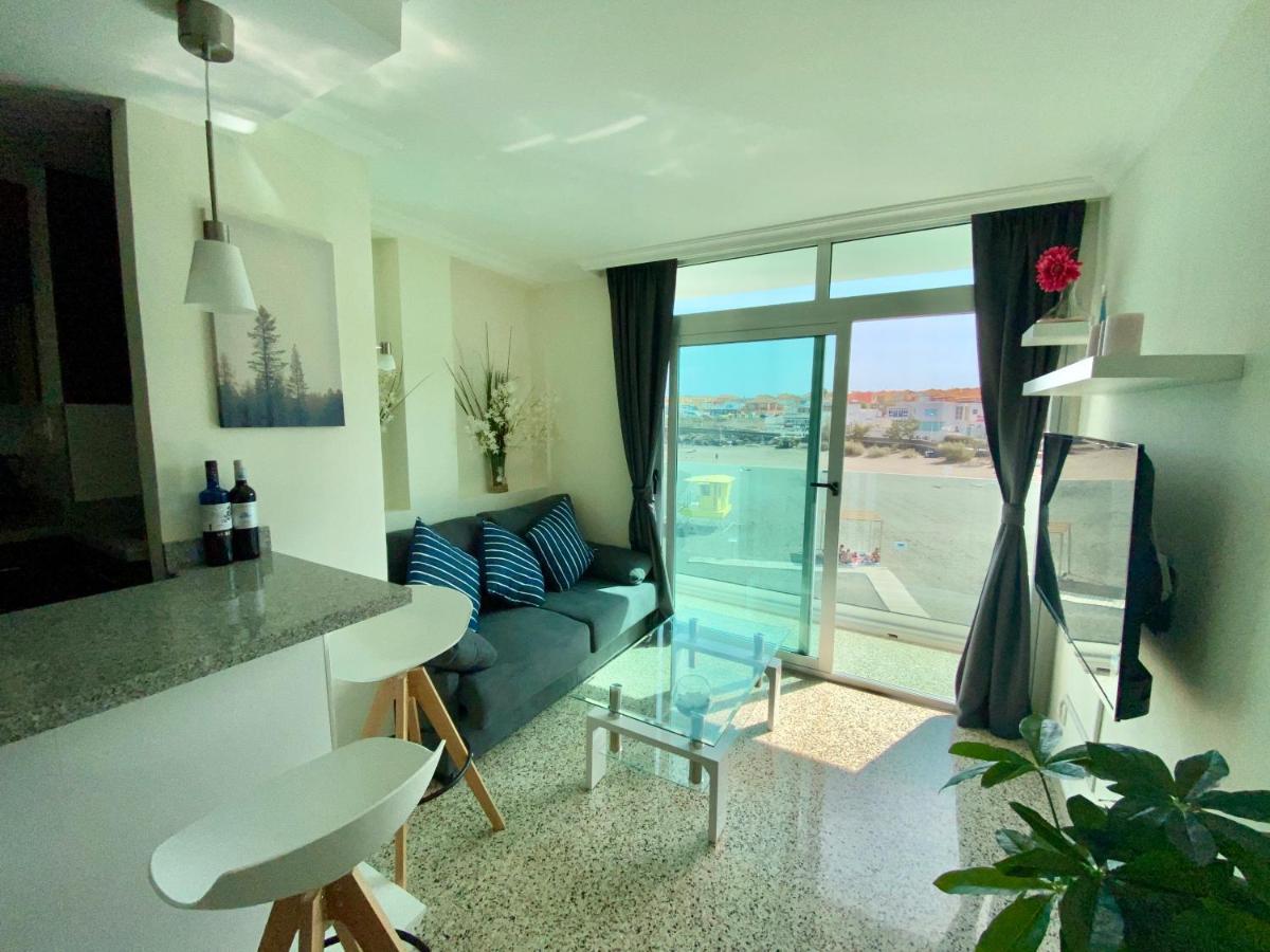 Hermoso Edificio Frente Al Mar Con Gran Terraza Y Hermosas Vistas Лас-Пальмас-де-Гран-Канария Экстерьер фото